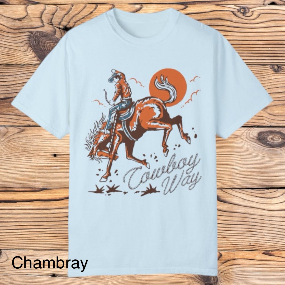 Cowboy way Tee - Southern Obsession Co. 