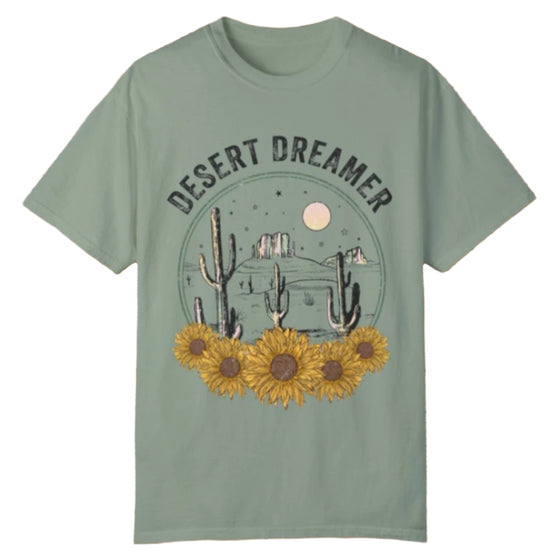 Desert Dreamer Sunflower Tee - Southern Obsession Co. 