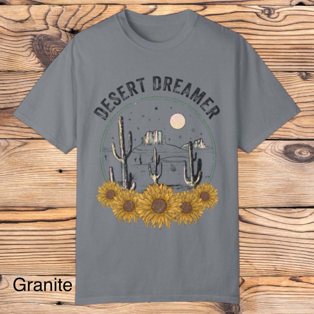 Desert Dreamer Sunflower Tee - Southern Obsession Co. 