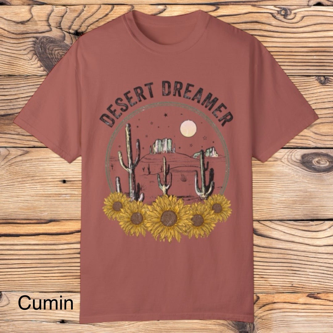 Desert Dreamer Sunflower Tee - Southern Obsession Co. 