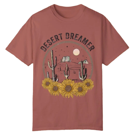 Desert Dreamer Sunflower Tee - Southern Obsession Co. 