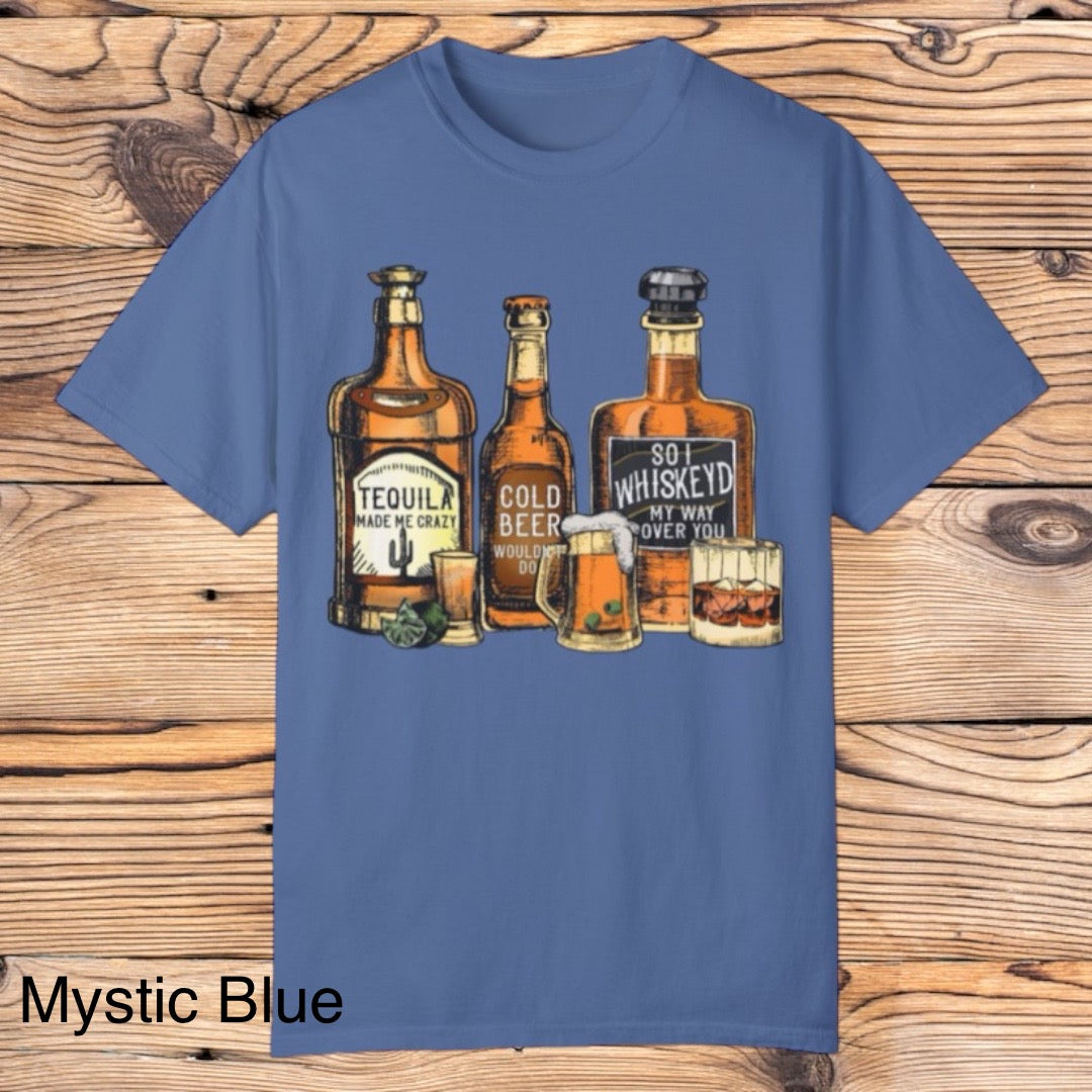 Western Alcohol Tee - Southern Obsession Co. 