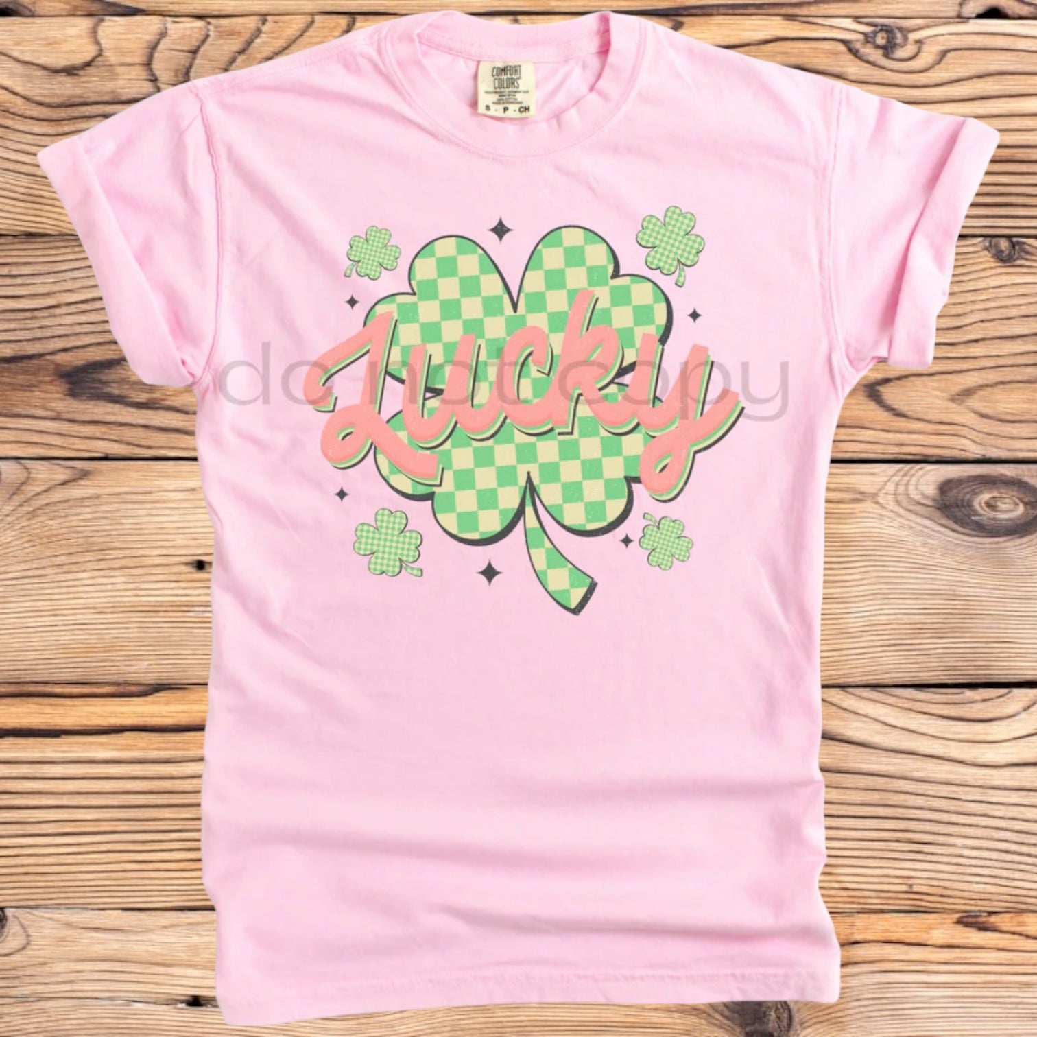 Lucky Retro Clover Tee - Southern Obsession Co. 