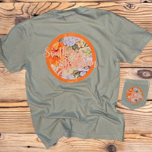  SOC Orange Floral Tee - Southern Obsession Co. 