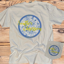  SOC Blue & Pink Floral Tee - Southern Obsession Co. 