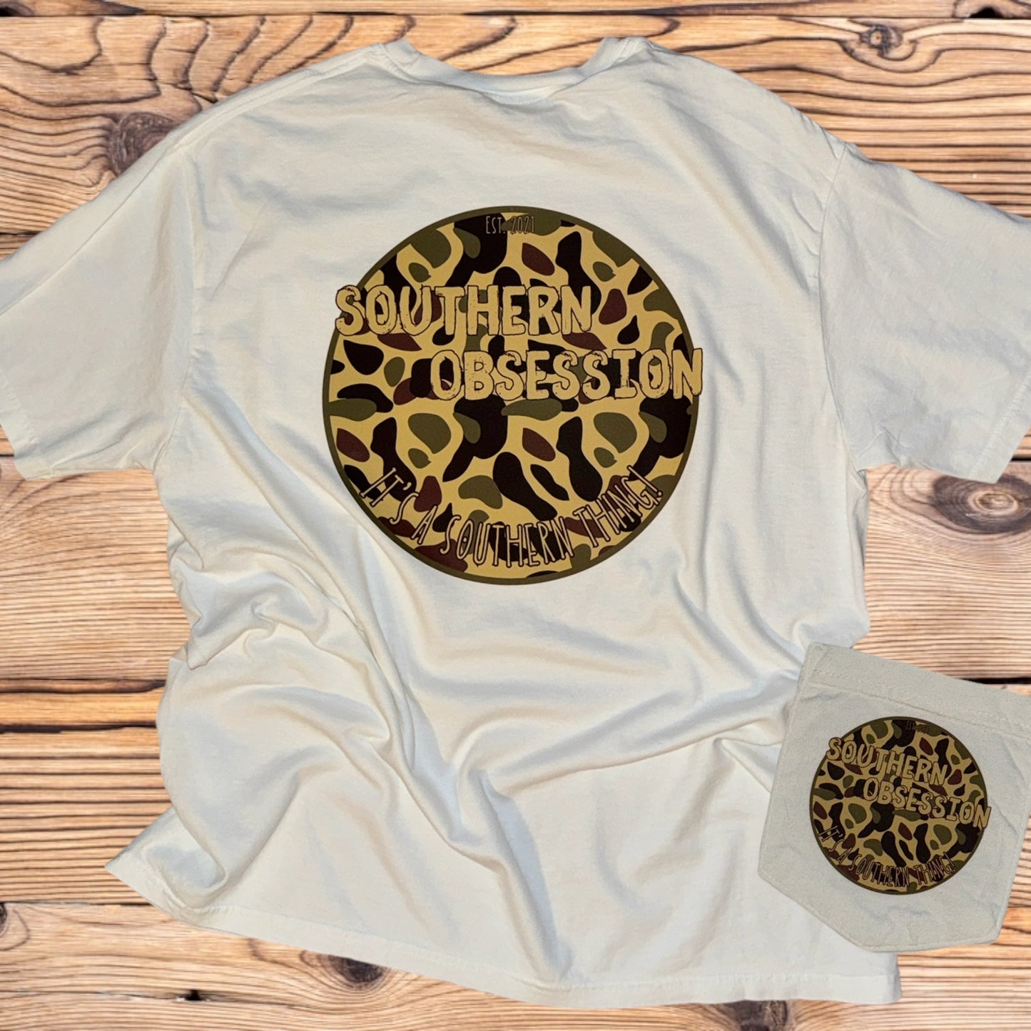 SOC Dark Camo Tee - Southern Obsession Co. 