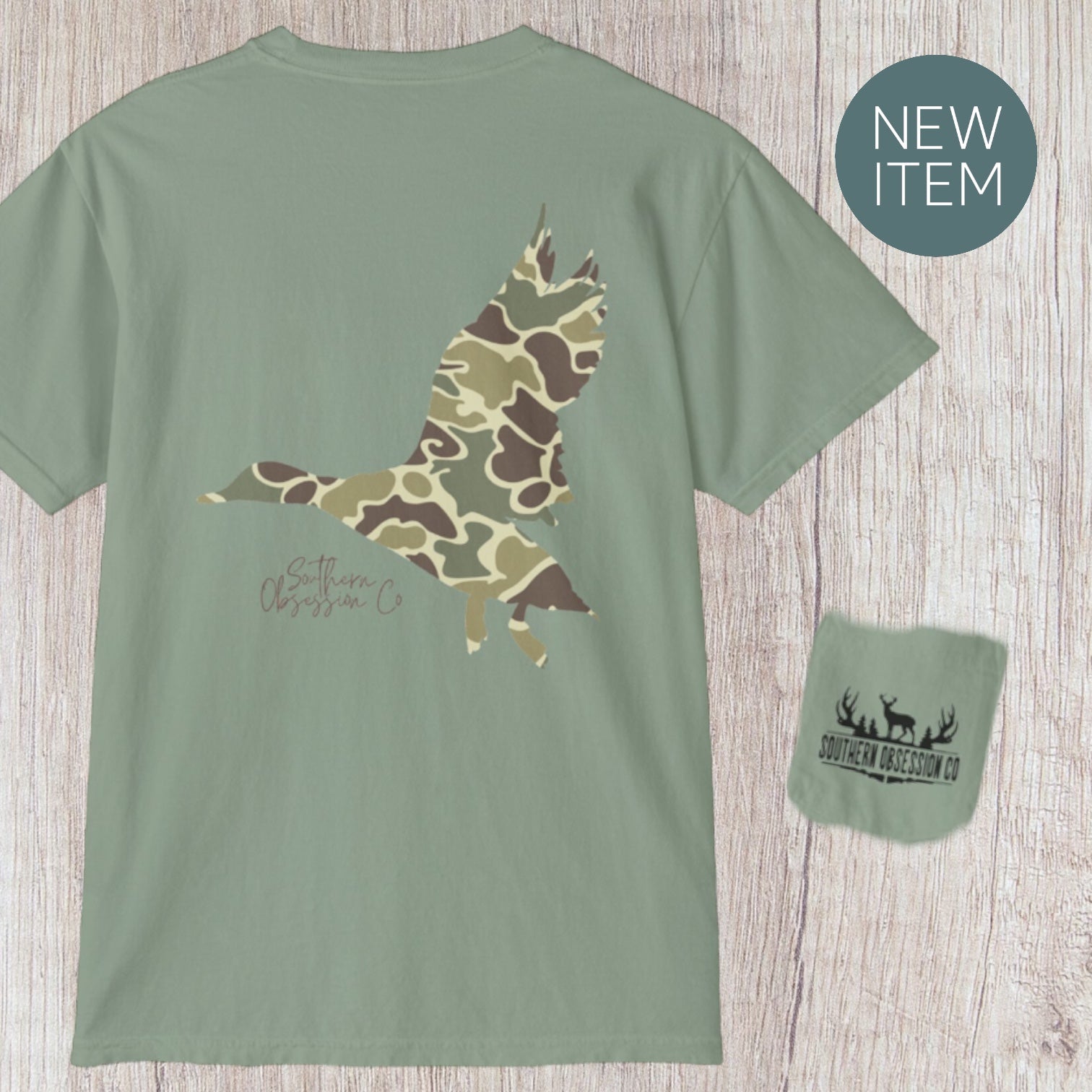 Camo Bird SOC Tee! - Southern Obsession Co. 