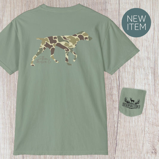 Camo Pointer Tee - Southern Obsession Co. 