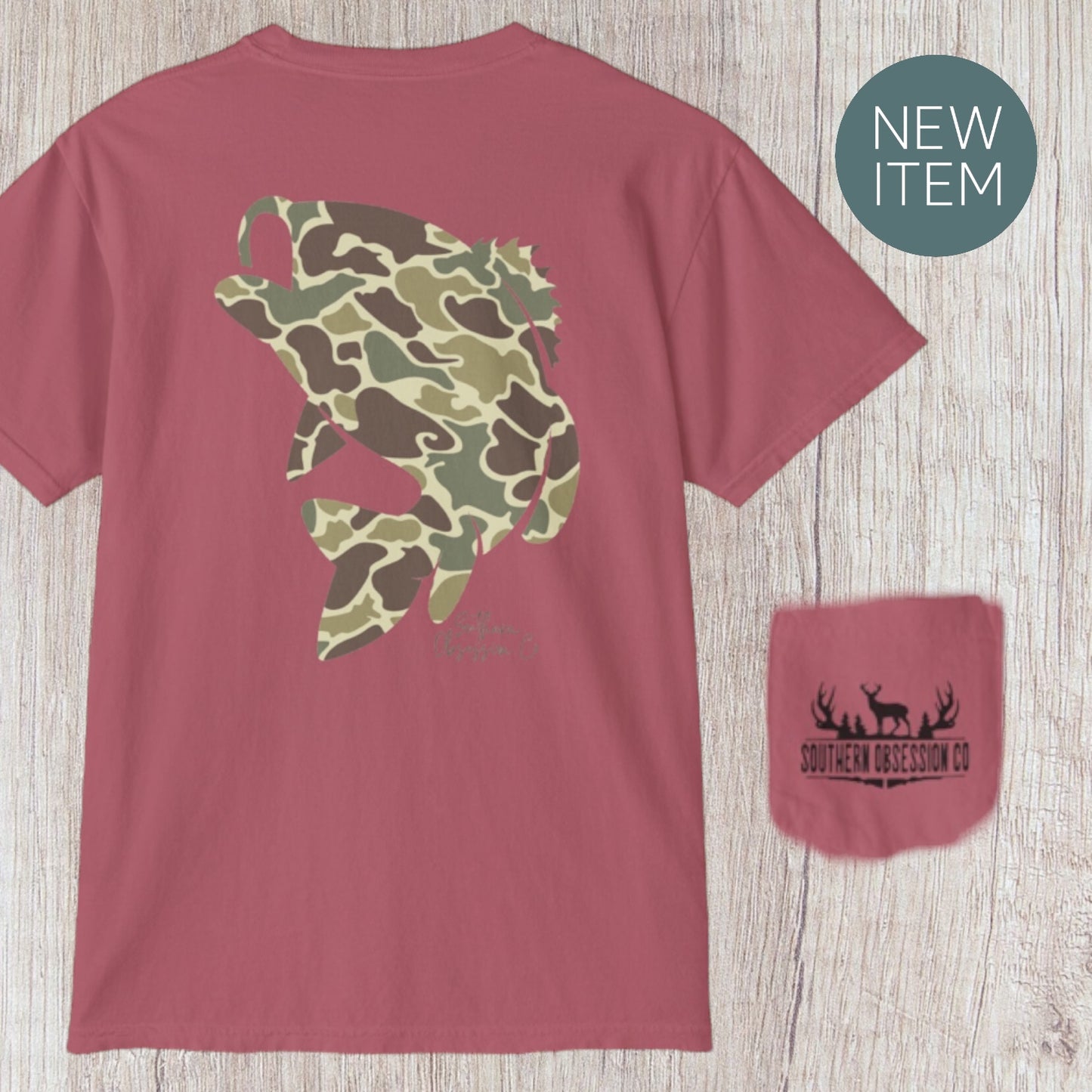 Camo Fish Tee (Copy) - Southern Obsession Co. 