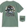 Cool Camo Fishin Tee - Southern Obsession Co. 