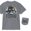 Cool Camo Fishin Tee - Southern Obsession Co. 