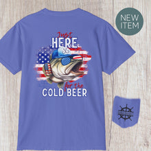 Here for Cold Beer Tee - Southern Obsession Co. 