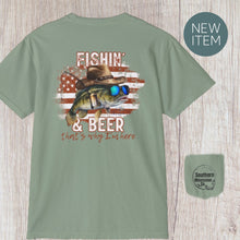  Fishin and Beer Tee - Southern Obsession Co. 