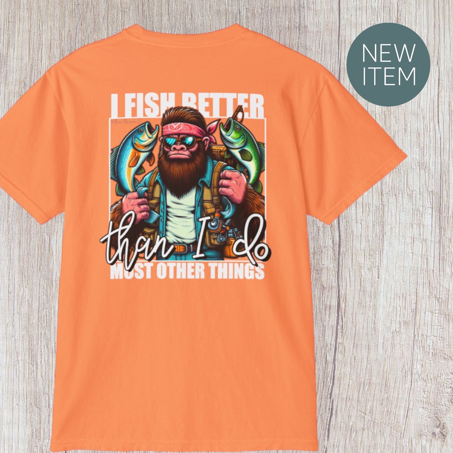 Big Foot Fishin Tee - Southern Obsession Co. 