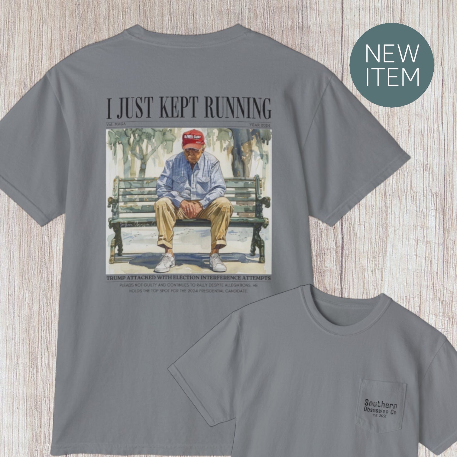 Kept Running Tee - Southern Obsession Co. 