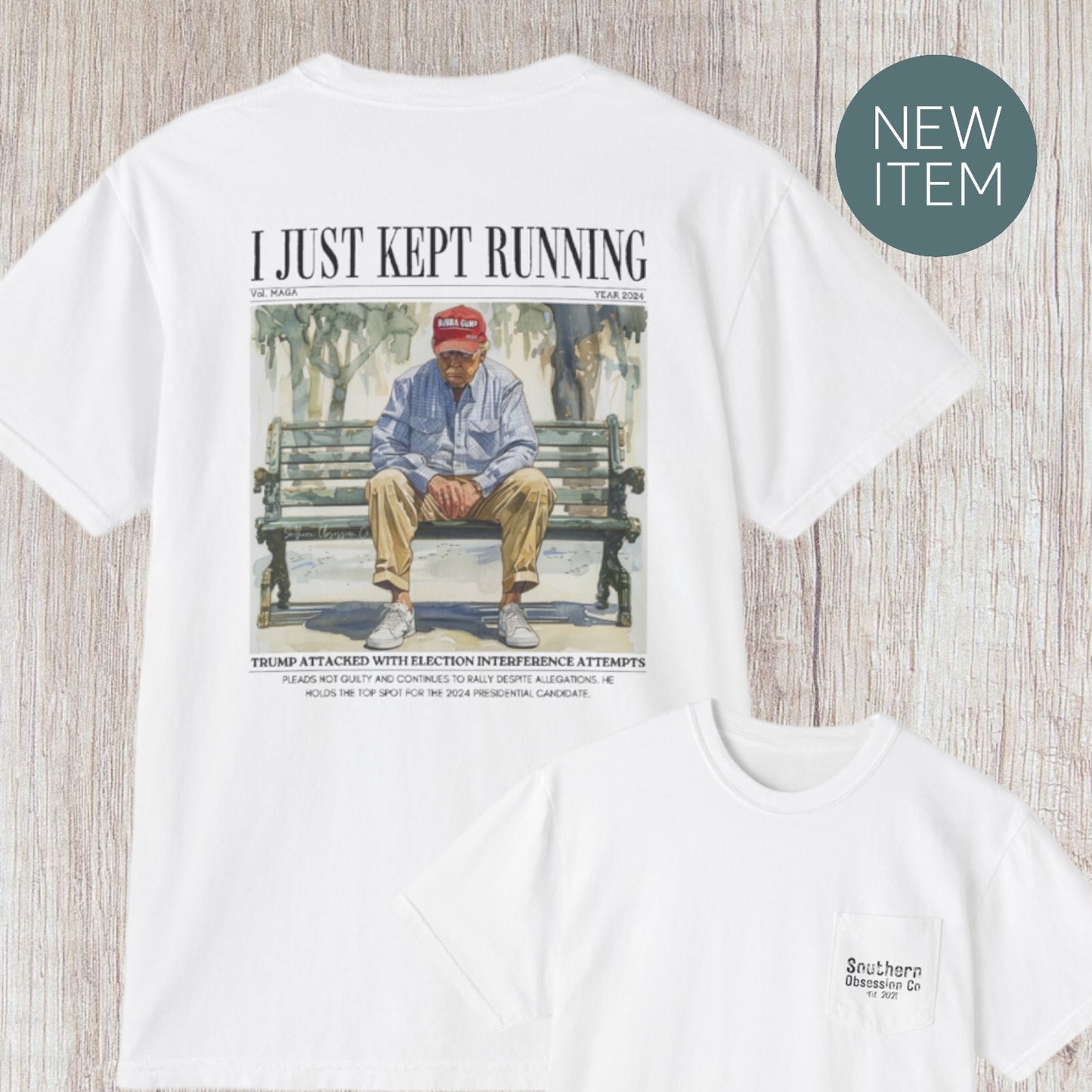 Kept Running Tee - Southern Obsession Co. 