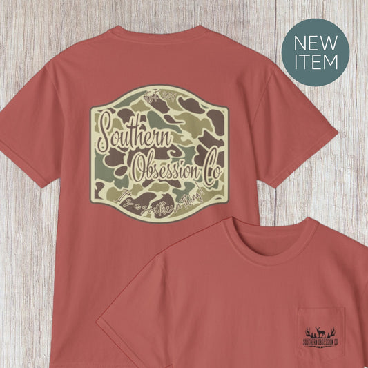 SOC Camo Graphic Tee - Southern Obsession Co. 