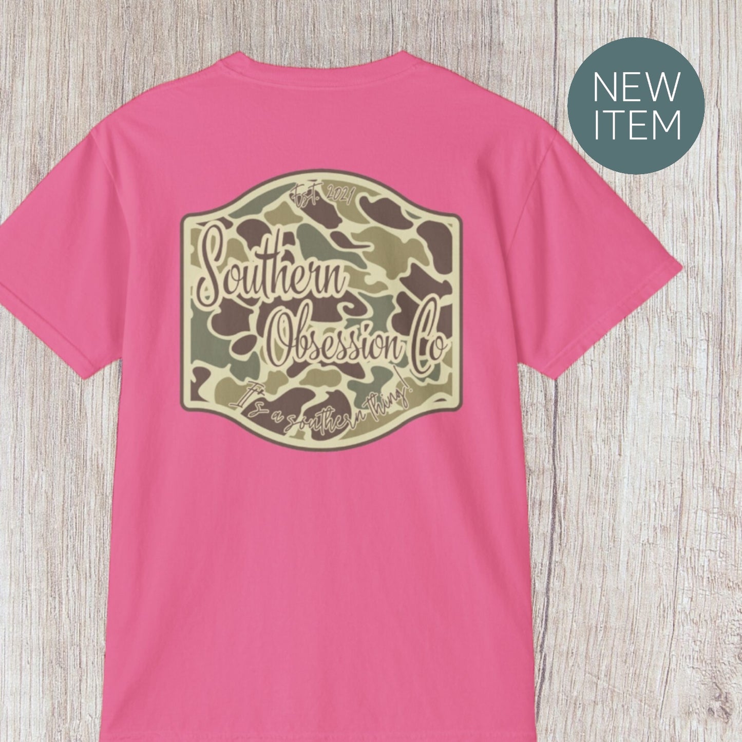 SOC Camo Graphic Tee - Southern Obsession Co. 
