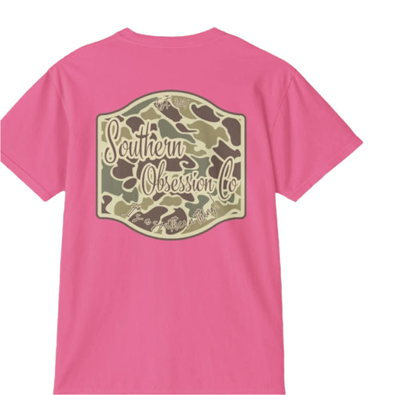 SOC Camo Graphic Tee - Southern Obsession Co. 