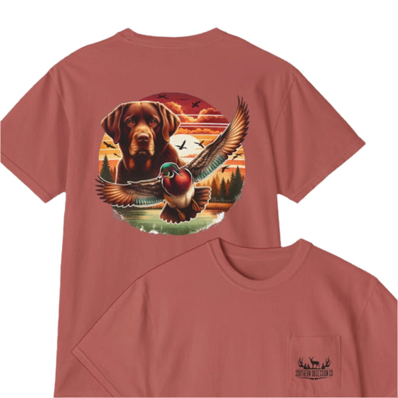 Sunset Lab Tee - Southern Obsession Co. 