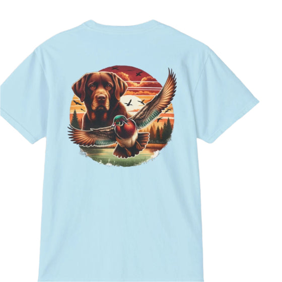 Sunset Lab Tee - Southern Obsession Co. 