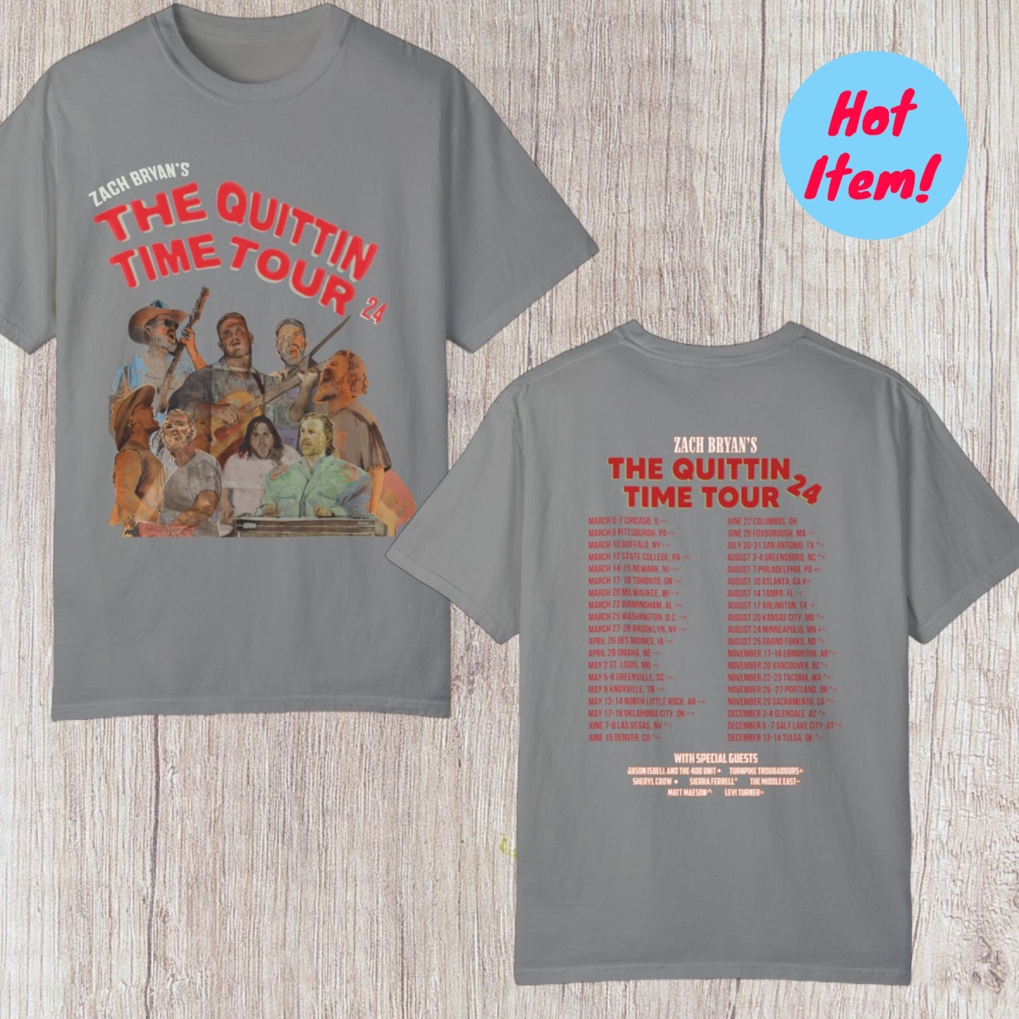 The Quittin Time Tour Tee - Southern Obsession Co. 