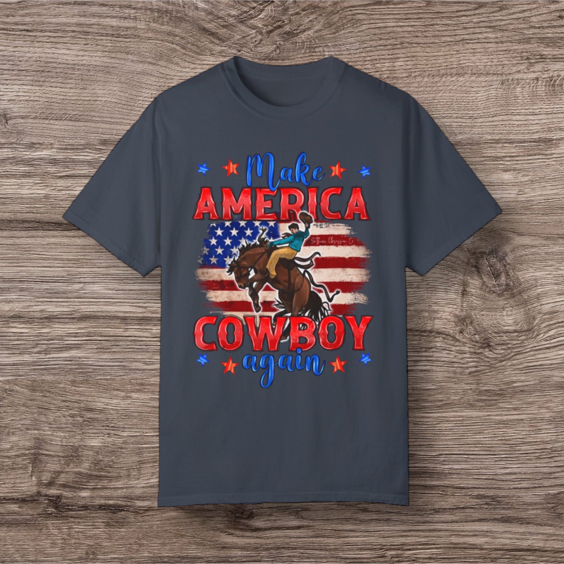 America Cowboy Tee - Southern Obsession Co. 