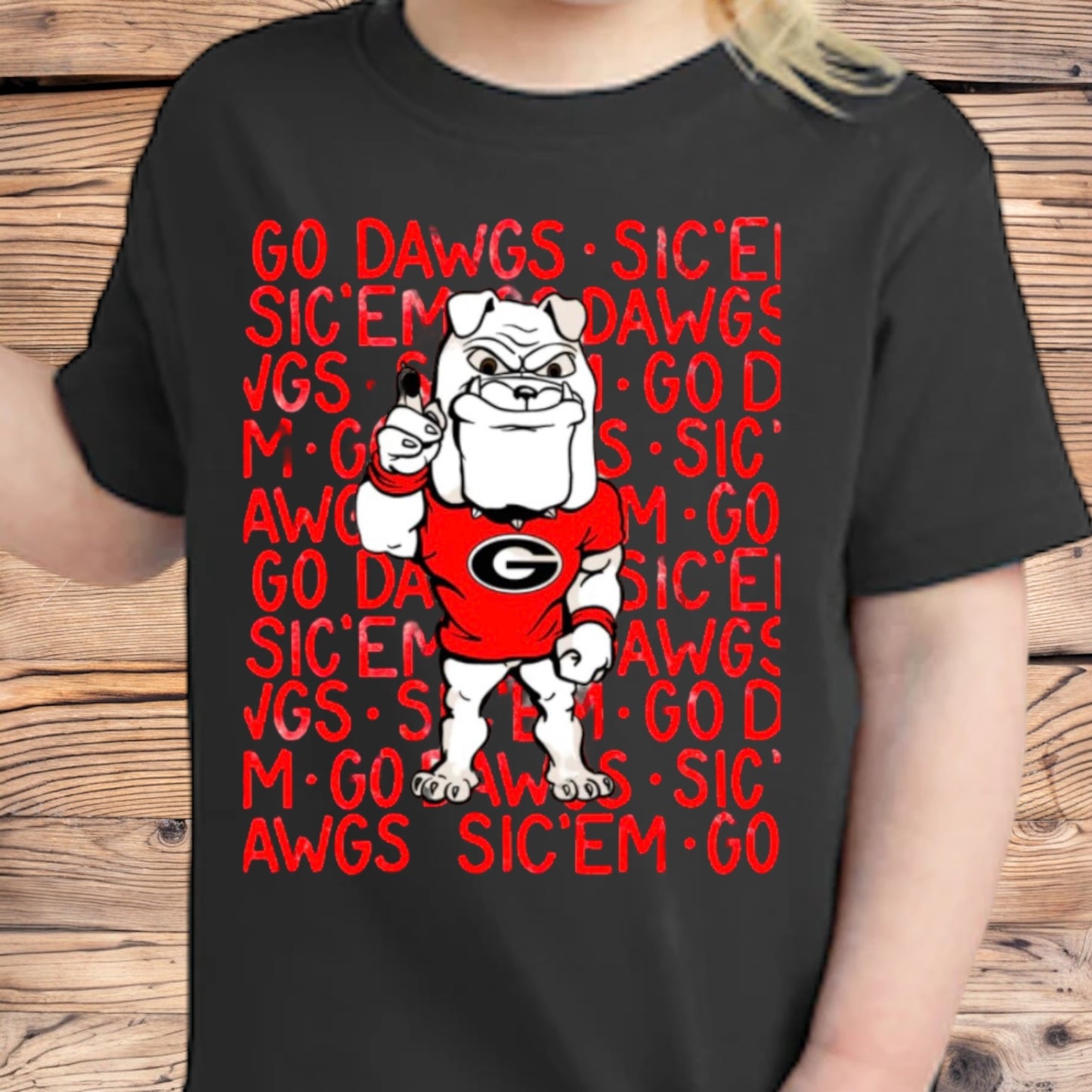 Hairy Dawg "Go Dawgs Sic Em"