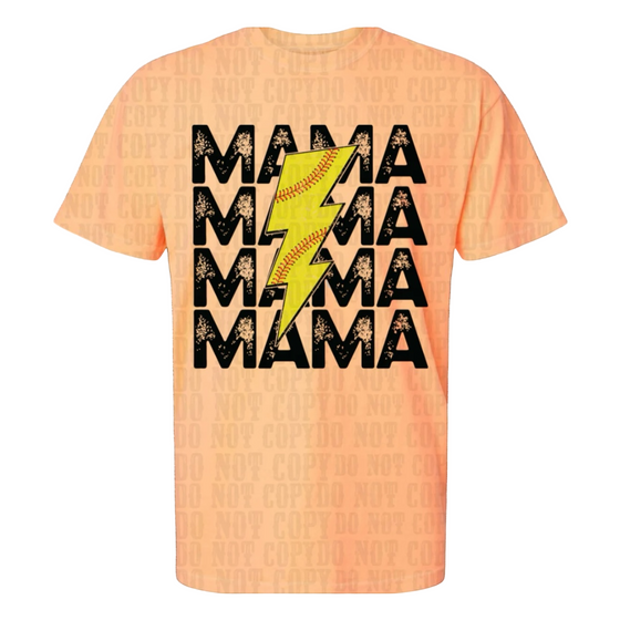 Mama Softball Lightning