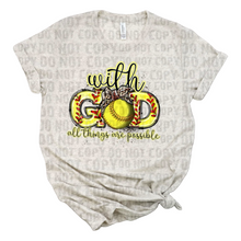  With God - Softball