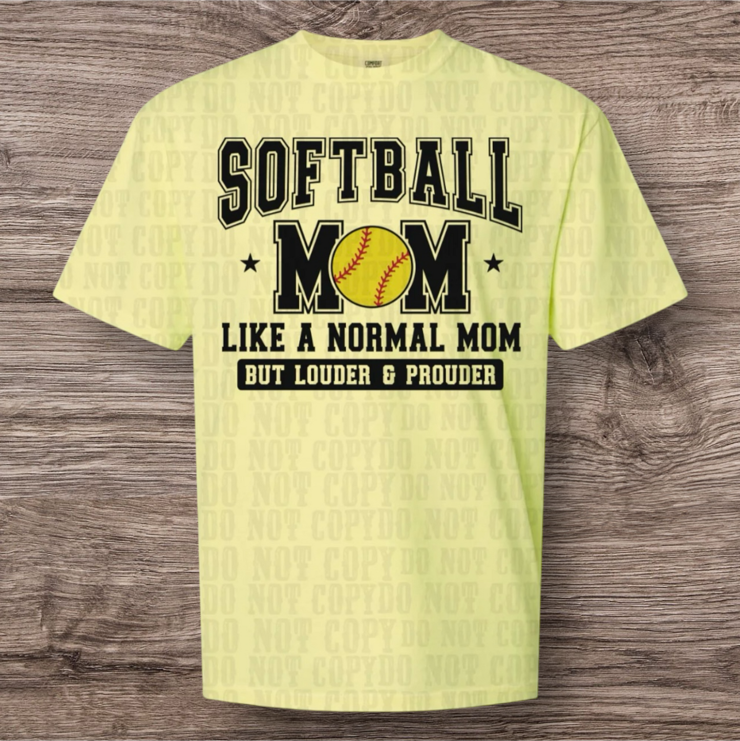 Softball Mom Louder Prouder