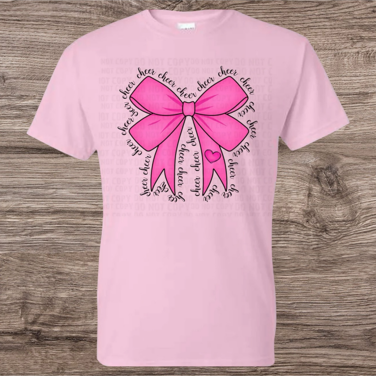 Pink Cheer Bow