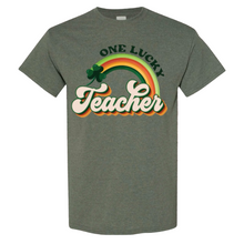  Lucky Teacher Colorful Rainbow