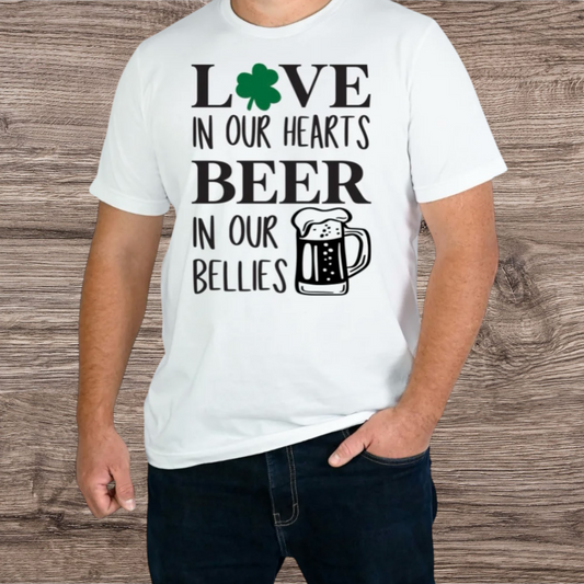 Love in our hearts, Beer in our bellies