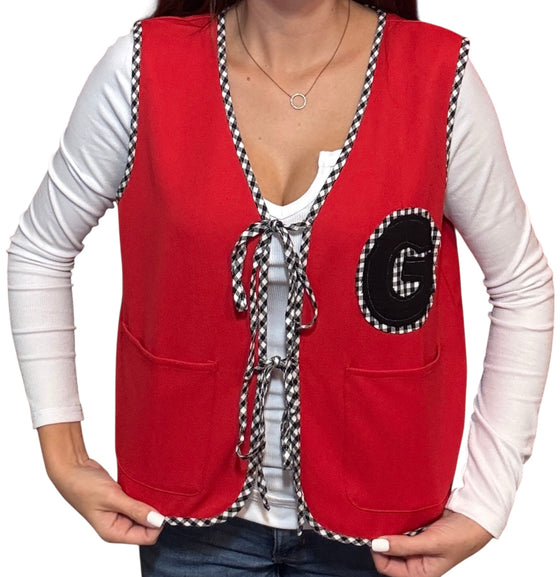 Red G Vest