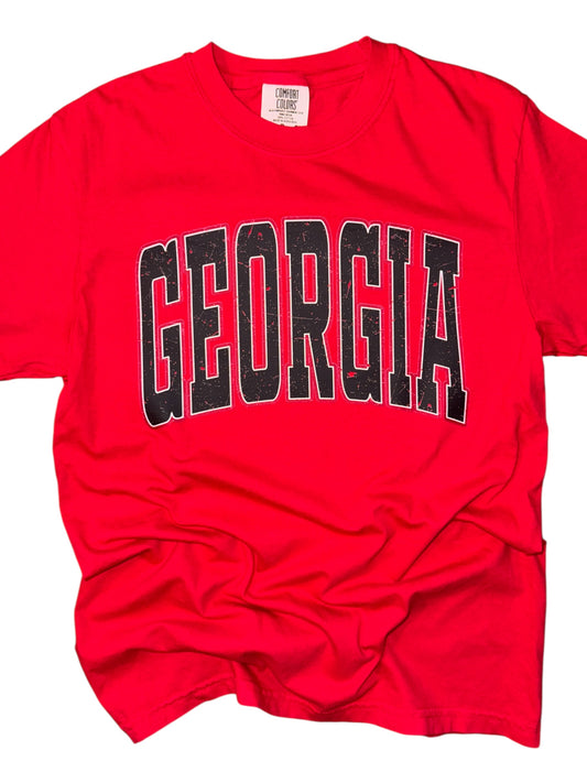 Red Game Day Tee