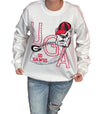 White Game Day Sweatshirt