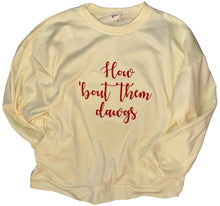  Embroidered Cream Sweatshirt w/ pockets