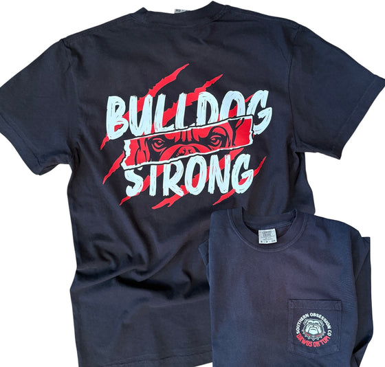 Black Comfort Color Pocket Tee