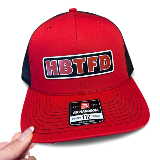 Red/Black Richardson 112 Hat