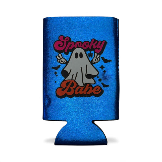 Spooky Babe Slim Koozie