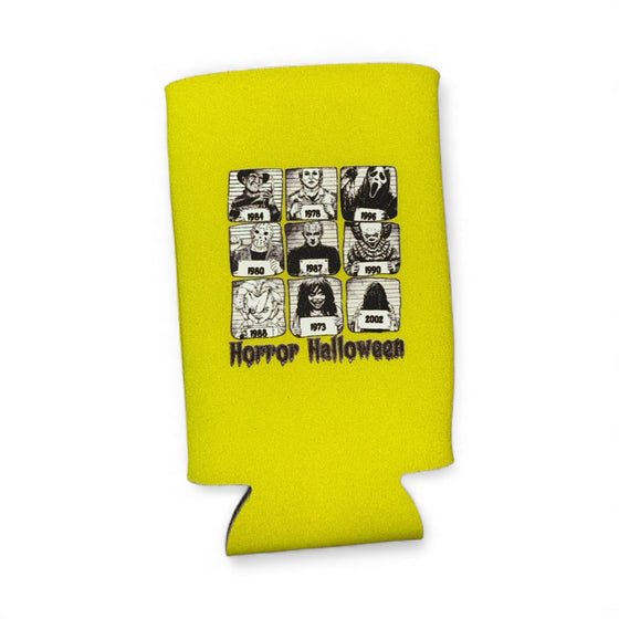 Horror Halloween Slim Koozies