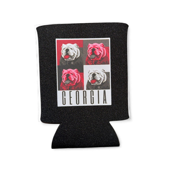 Black Gameday koozie