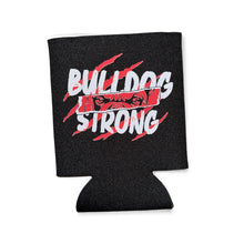  Black Bulldog Strong Koozie