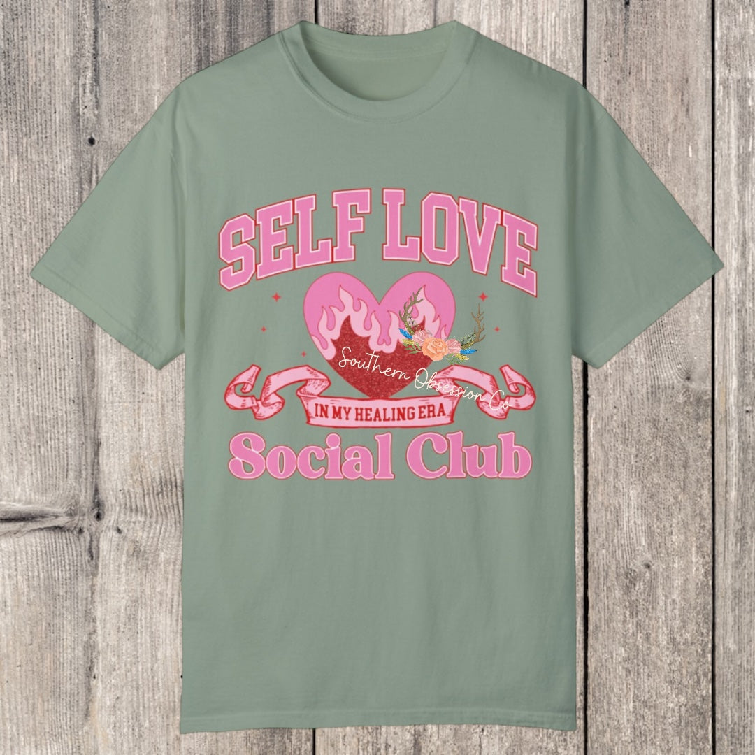 Self Love Healing Era Tee - Southern Obsession Co. 