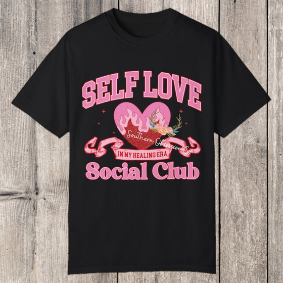 Self Love Healing Era Tee - Southern Obsession Co. 