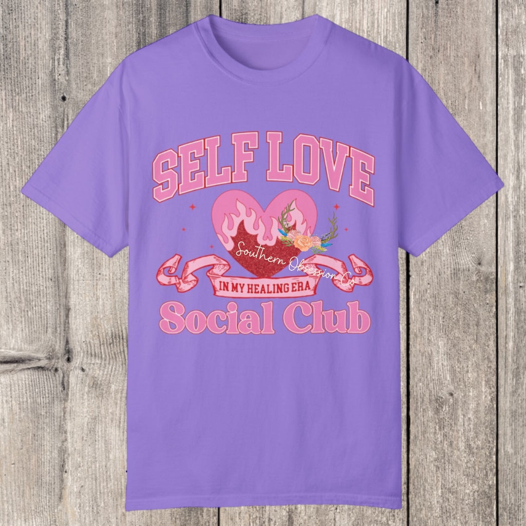 Self Love Healing Era Tee - Southern Obsession Co. 