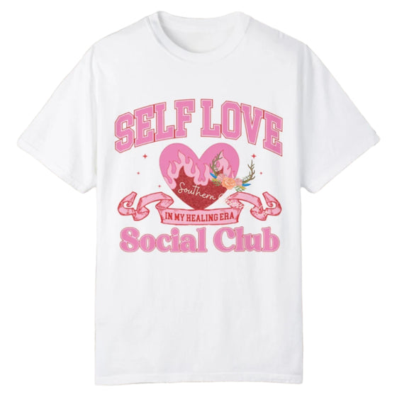Self Love Healing Era Tee - Southern Obsession Co. 