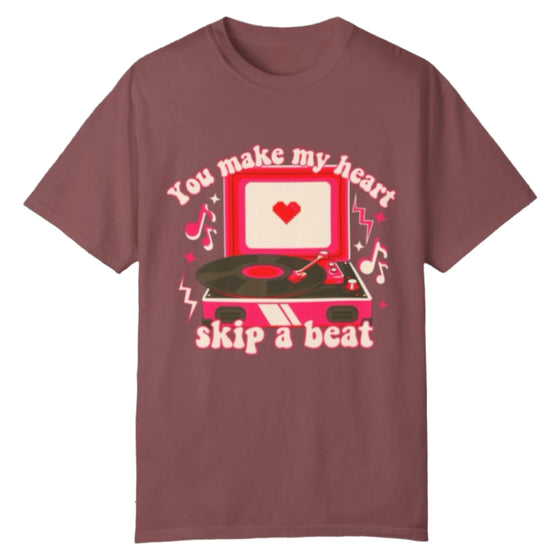 Skip A Beat VDay Tee - Southern Obsession Co. 