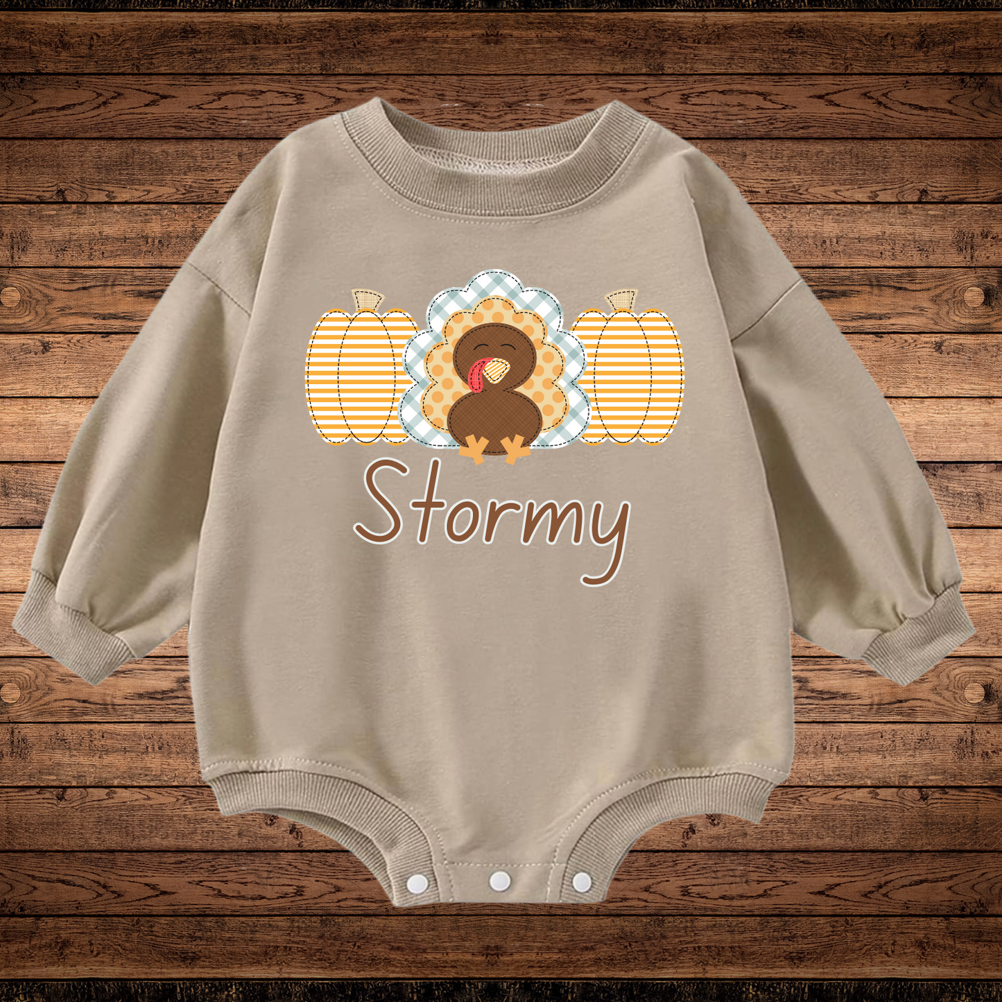 Infant Boy Turkey Bubble